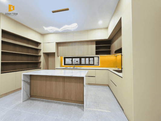 Bếp gỗ nội thất cao cấp An Cường