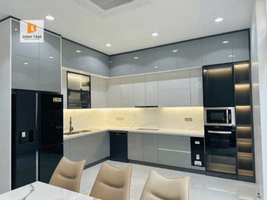 tủ bếp nhôm ocean luxury