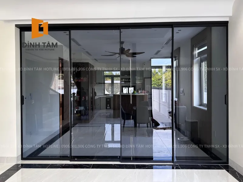 Cửa nhôm lùa 4 cánh